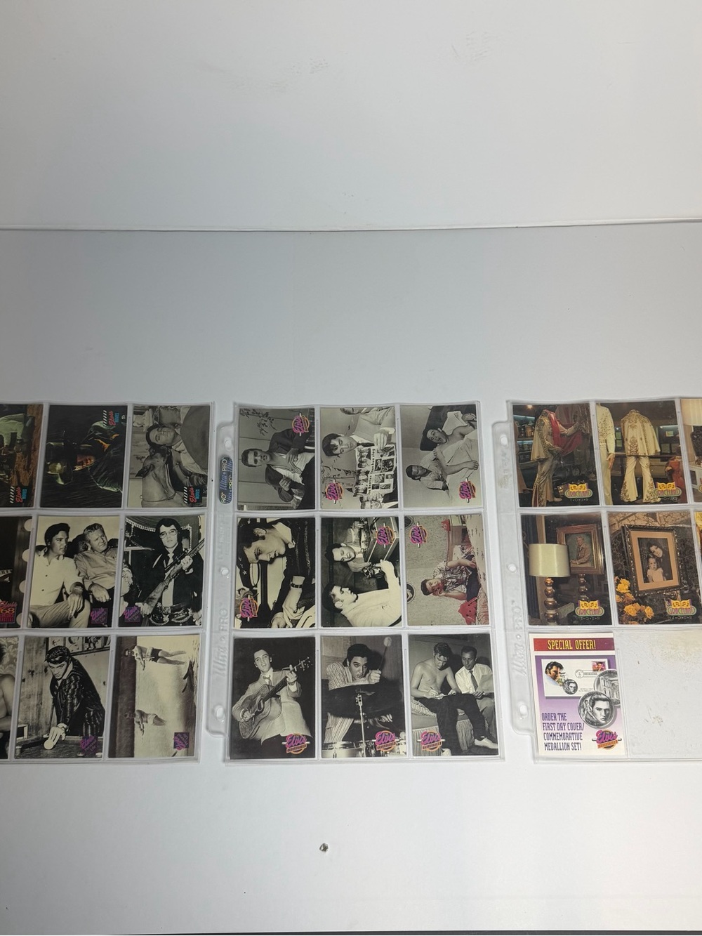 Elvis Presley Very Rare Trading Cards 1992-93 The River Group Lot Of 103 cards